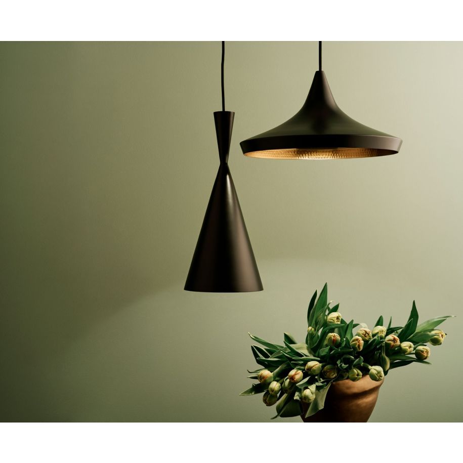 Hanglamp BEAT zwart met koper
