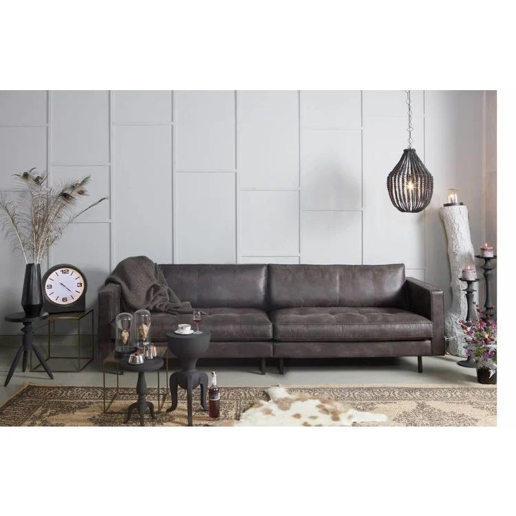 Sofa van fluweel 3-zits RODEO CLASSIC donkergroen