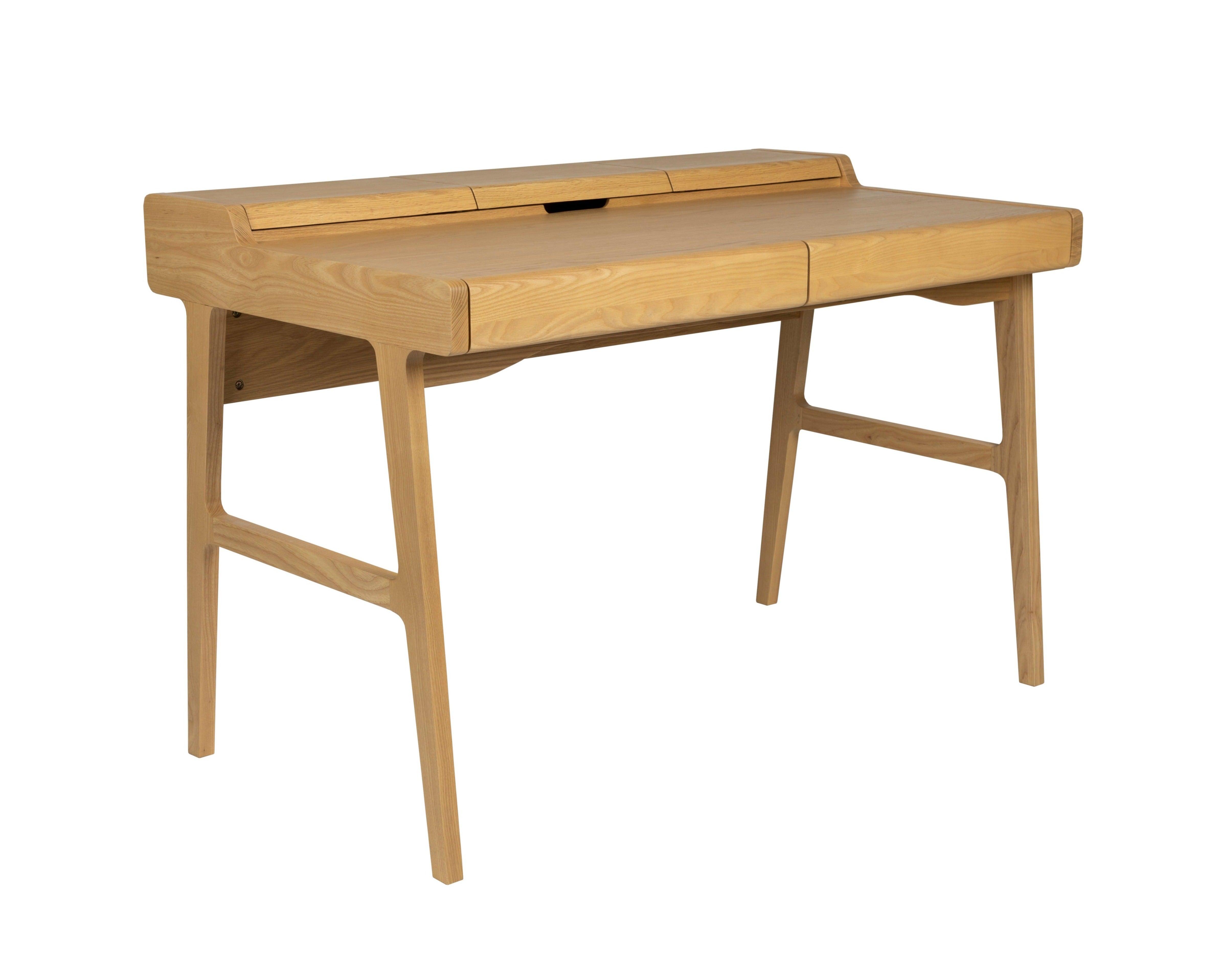 Biurko KAAT drewno dębowe Zuiver Eye on Design