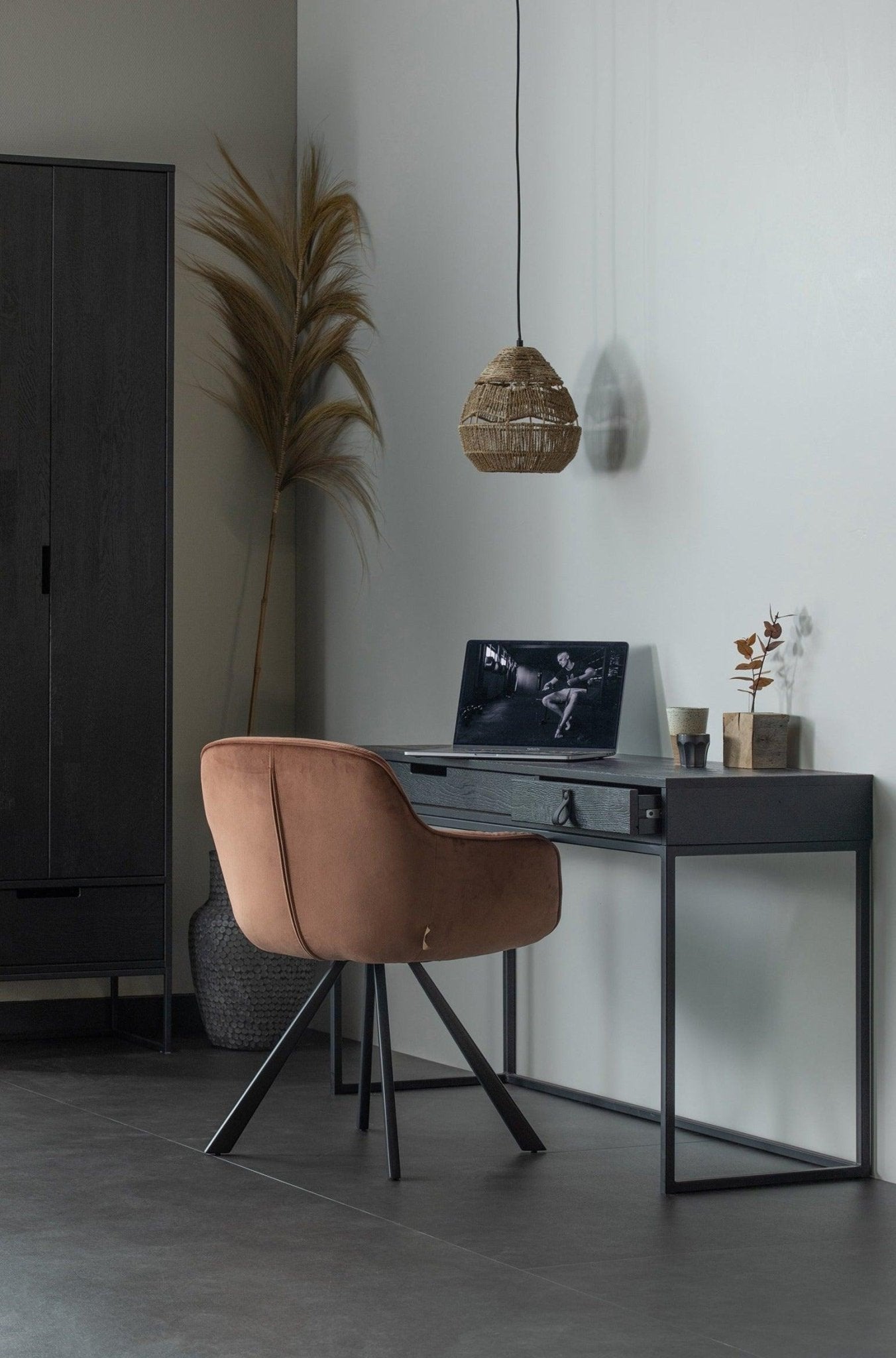 Biurko SILAS czarny Woood Exclusive Eye on Design