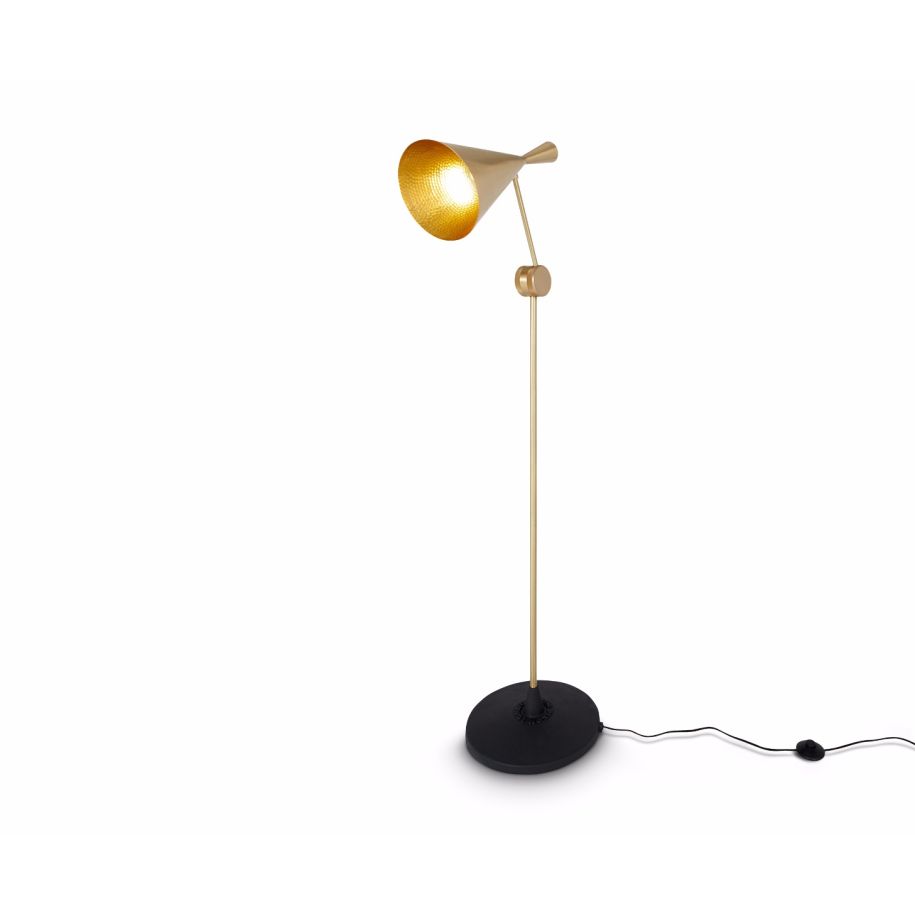Vloerlamp BEAT goud