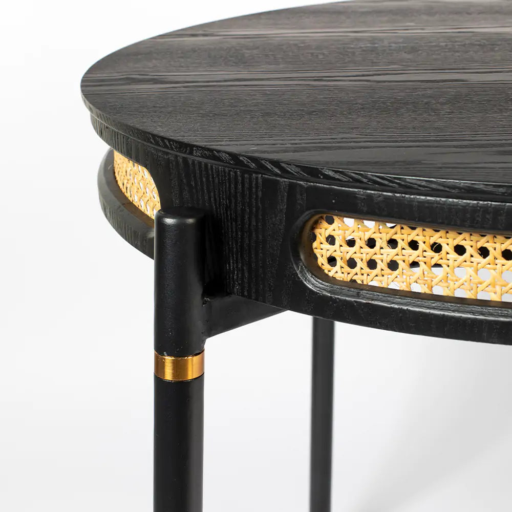 Tafel STOP DE WEBBING zwart