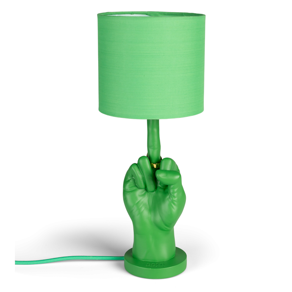 Tafellamp WAT ALS groen