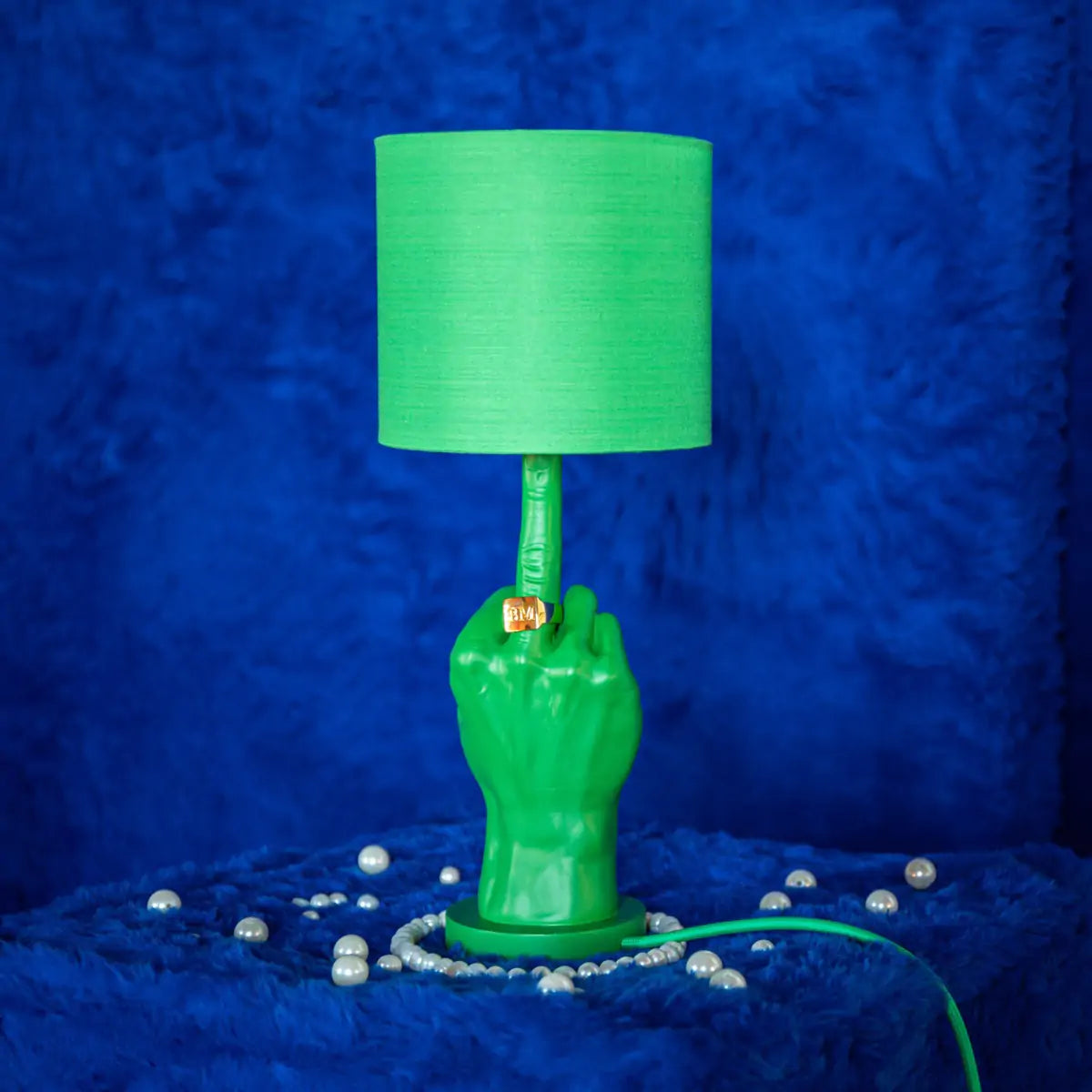 Tafellamp WAT ALS groen