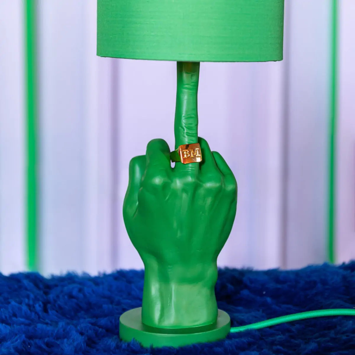 Tafellamp WAT ALS groen