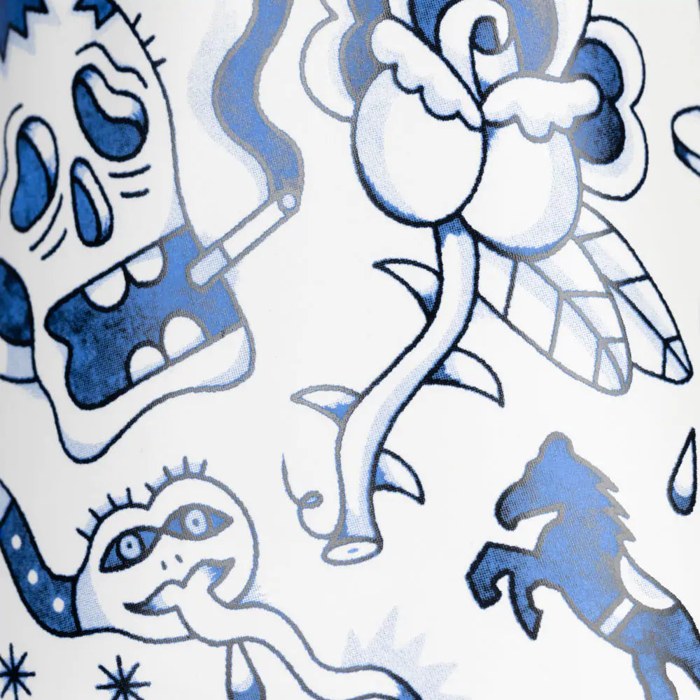 Vaas LIBERTY MATTERS witte keramiek