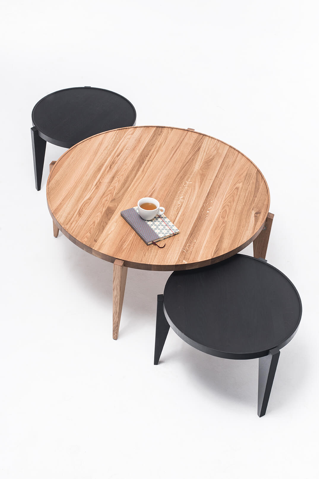 Tisch BONTRI schwarze Eiche