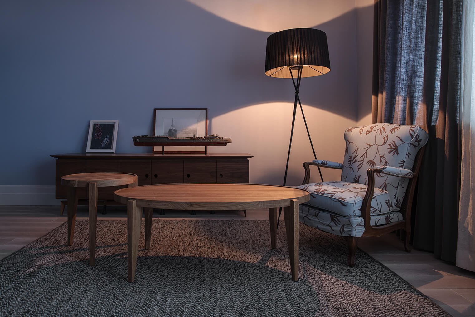 BONTRI ELIPSA Table Oak