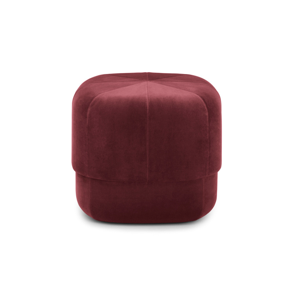 Puf CIRCUS bordowy – Normann Copenhagen