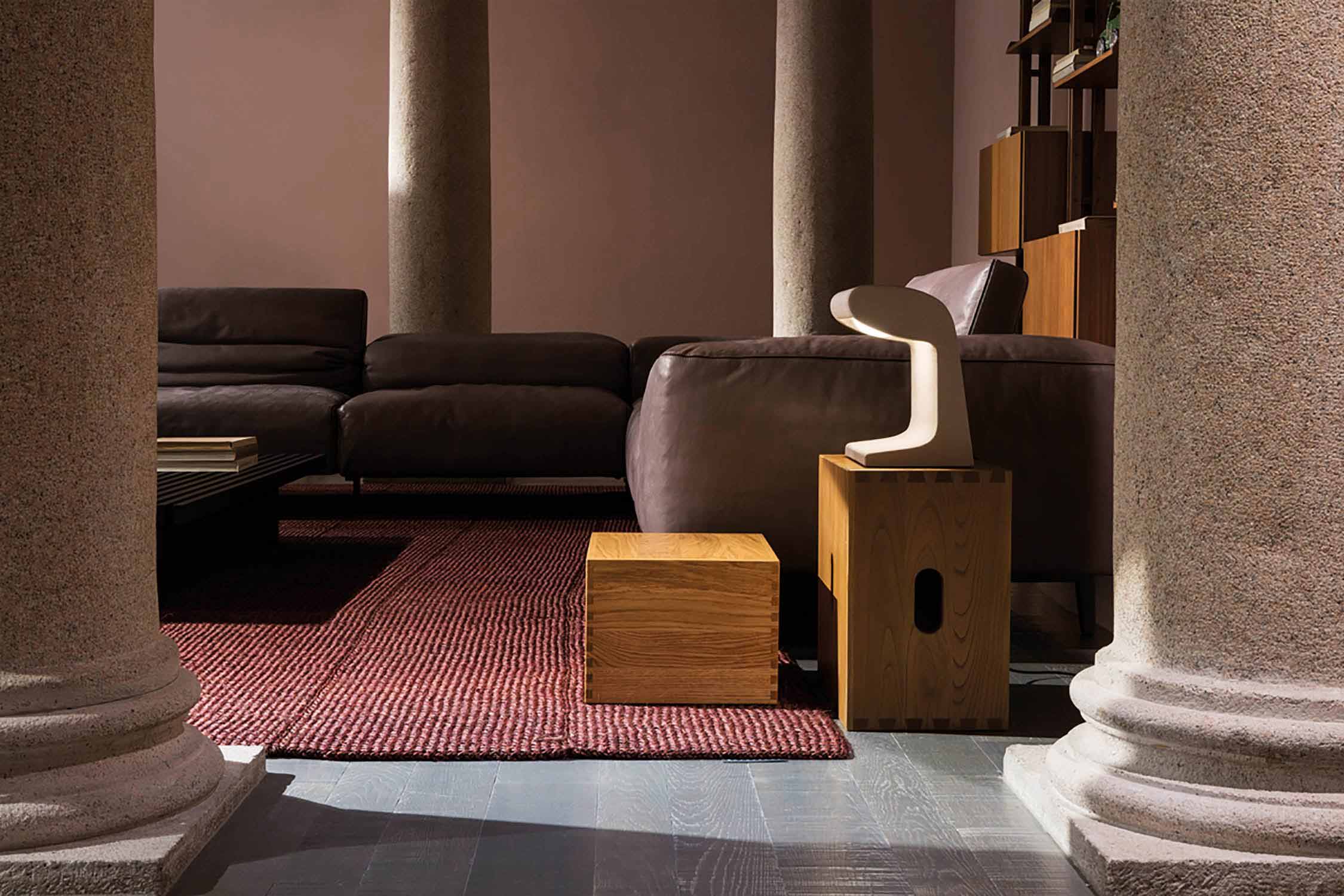 Tafellamp BORNE BÉTON beton