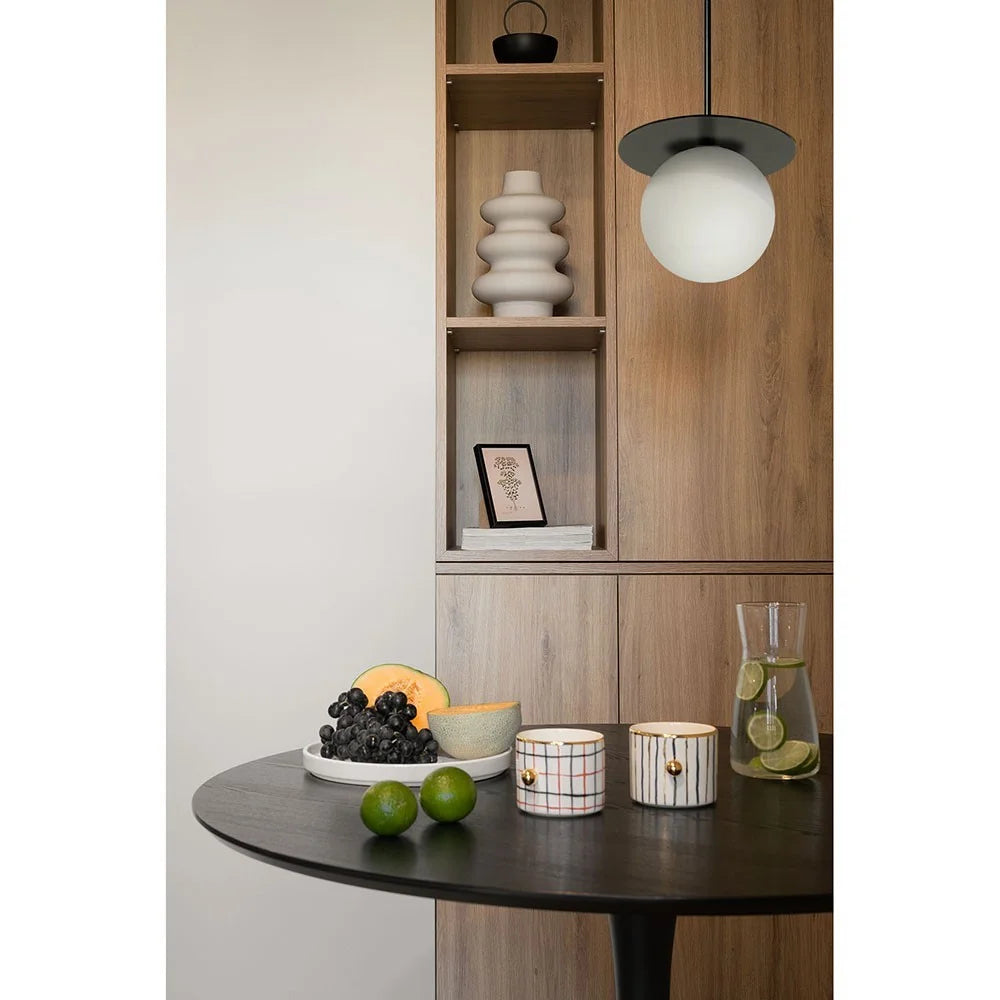 BORRA weiße Hängelampe