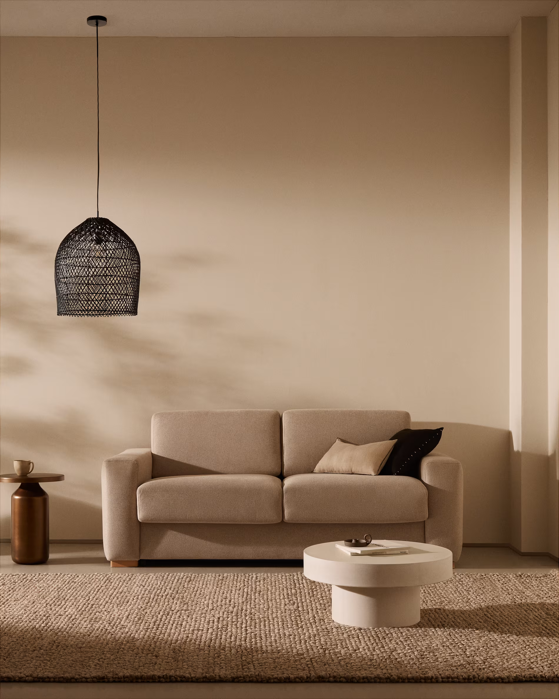 Lampa wisząca DOMITILA czarny rattan La Forma Eye on Design