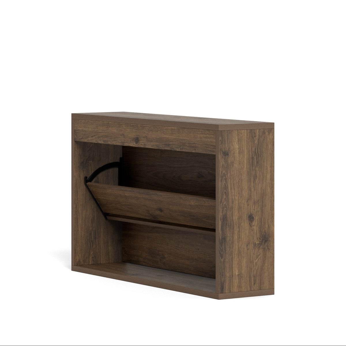 Schoenenkast ALBANY donker eiken melamine