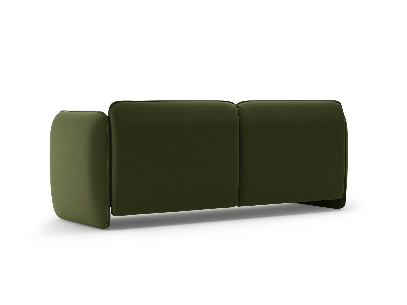 Velvet 3-Seater Sofa GEORGIA Green