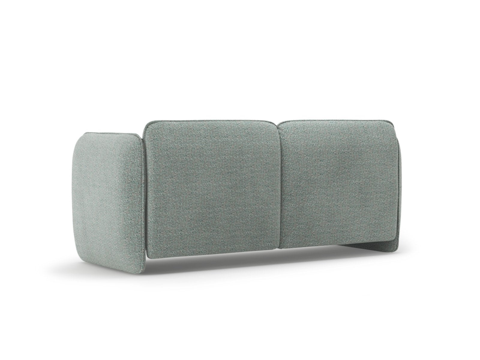 Sofa 2-zits GEORGIA lichtblauw chenille