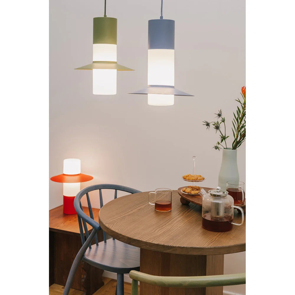 Tafellamp CAPONIO blauw