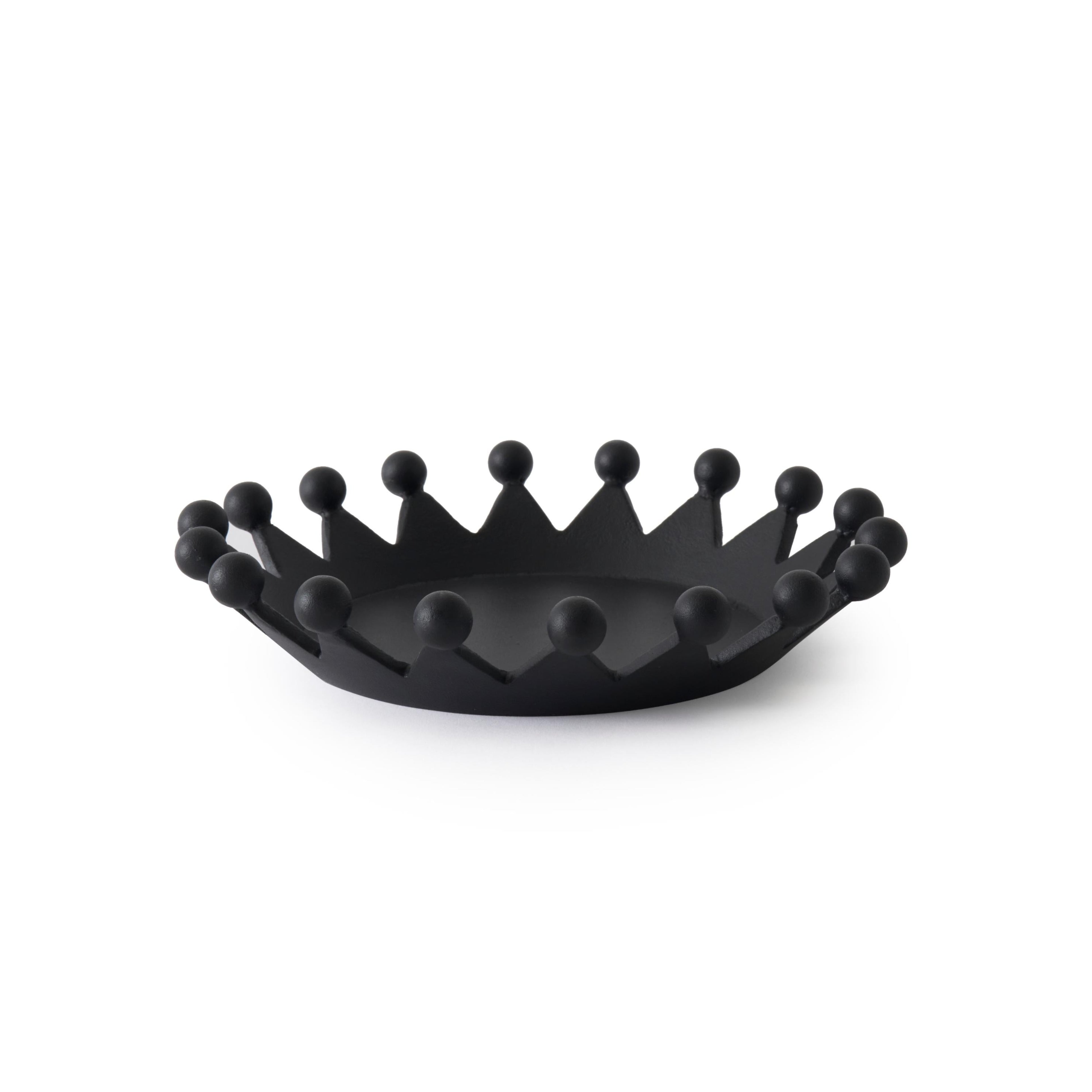 Dekoration CAST CROWN schwarz