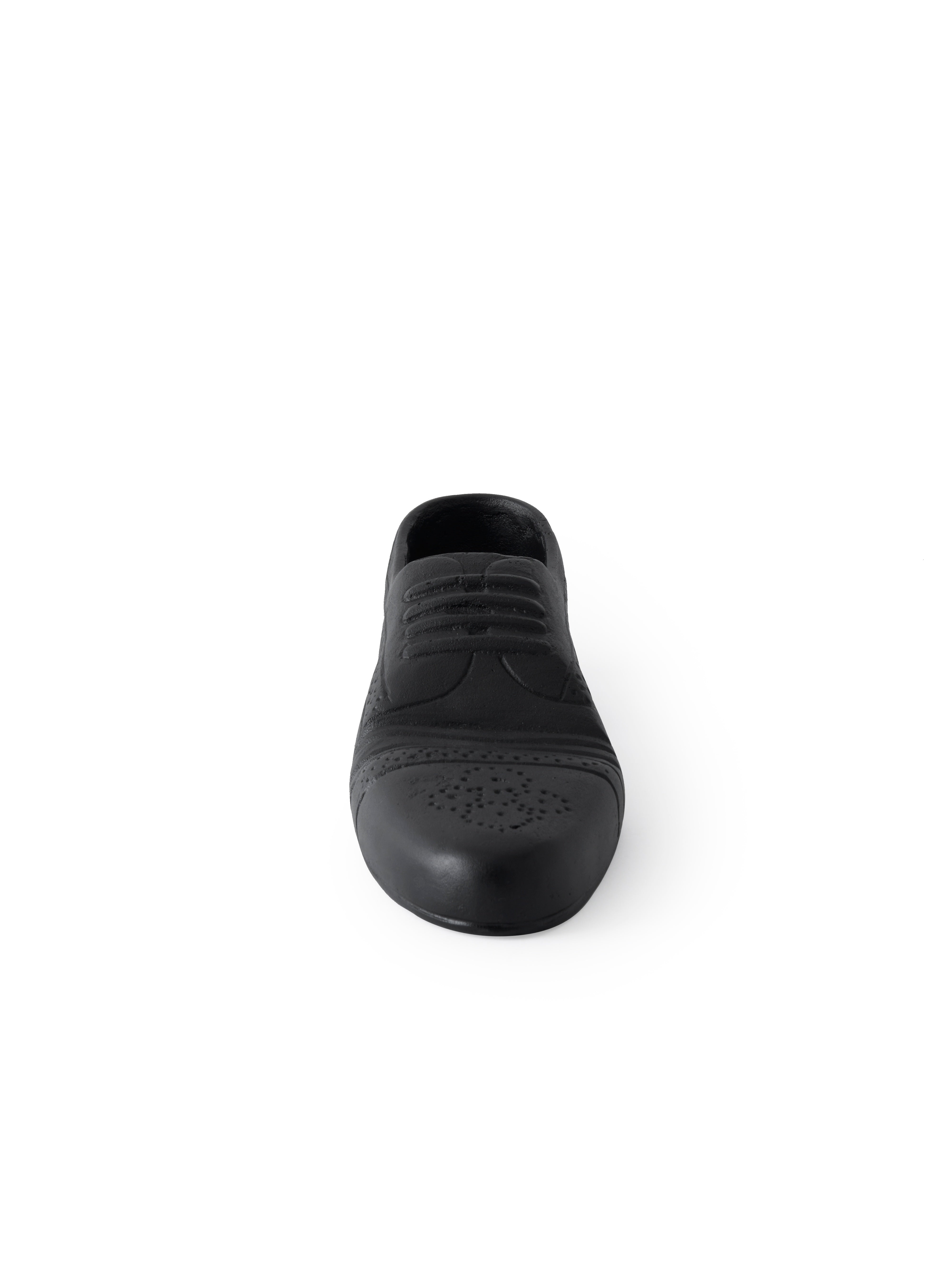 Deurstopper CAST SHOE zwart
