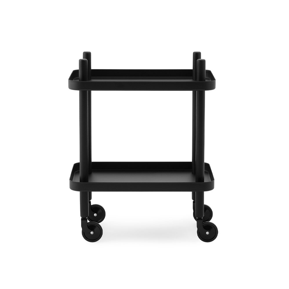 Wózek na kółkach BLOCK czarny – Normann Copenhagen