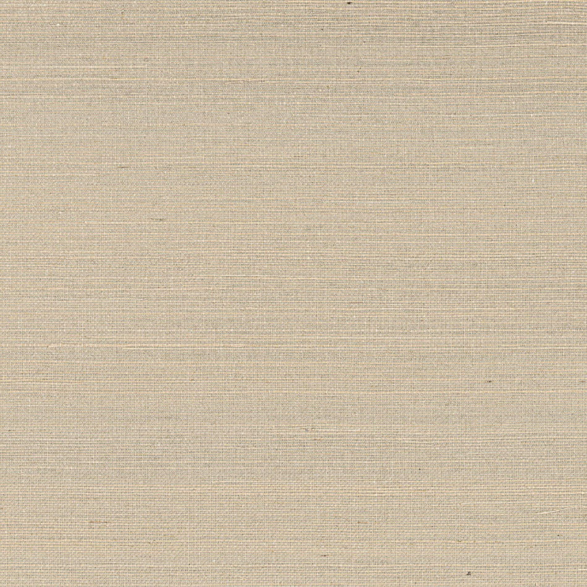 Natural structural wallpaper made from plant fibers DESERTI - ARGILE dark beige