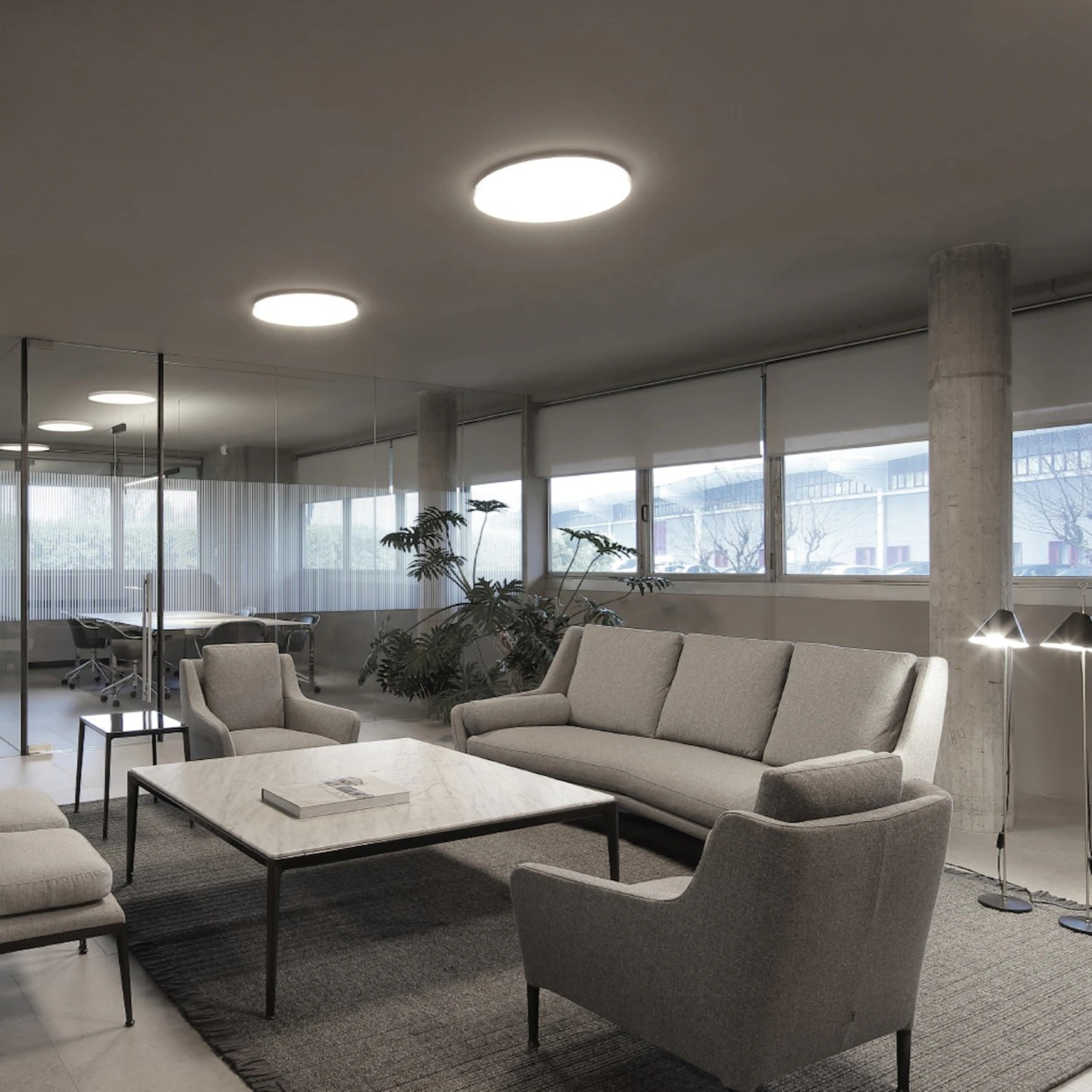 Hanglamp CLARA gerookt