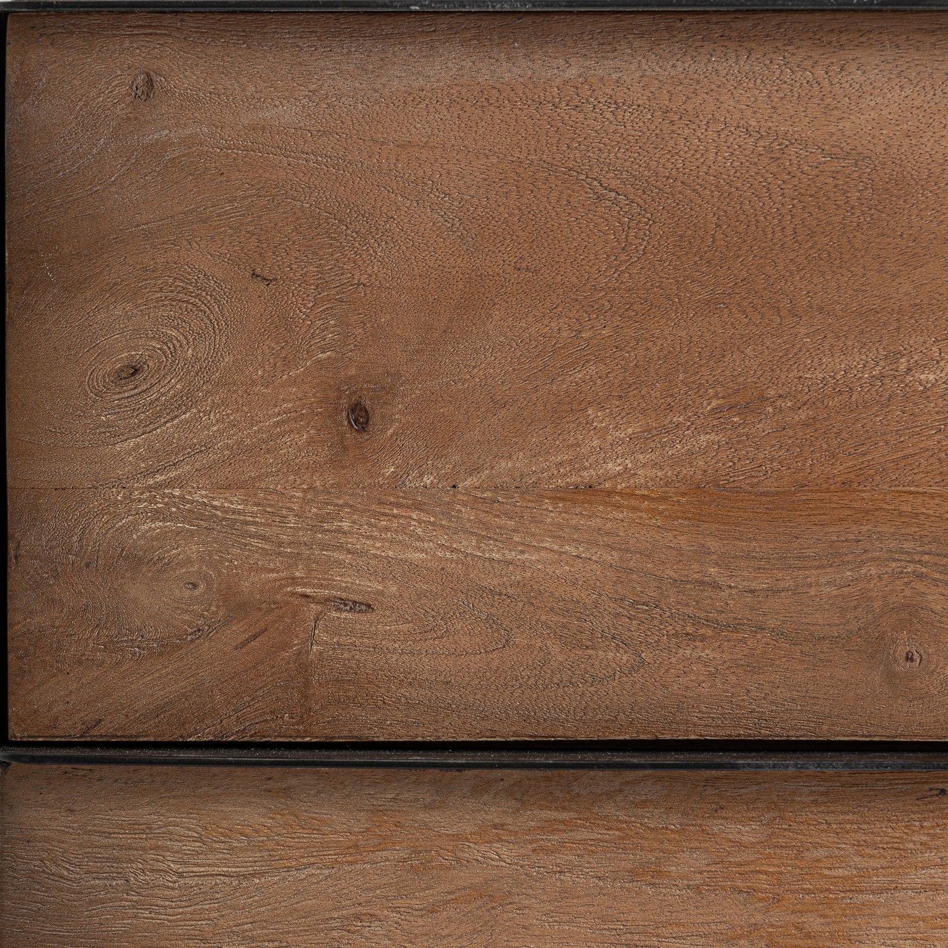 KILLEANY Chest of Drawers in Mango Wood with Metal Finish