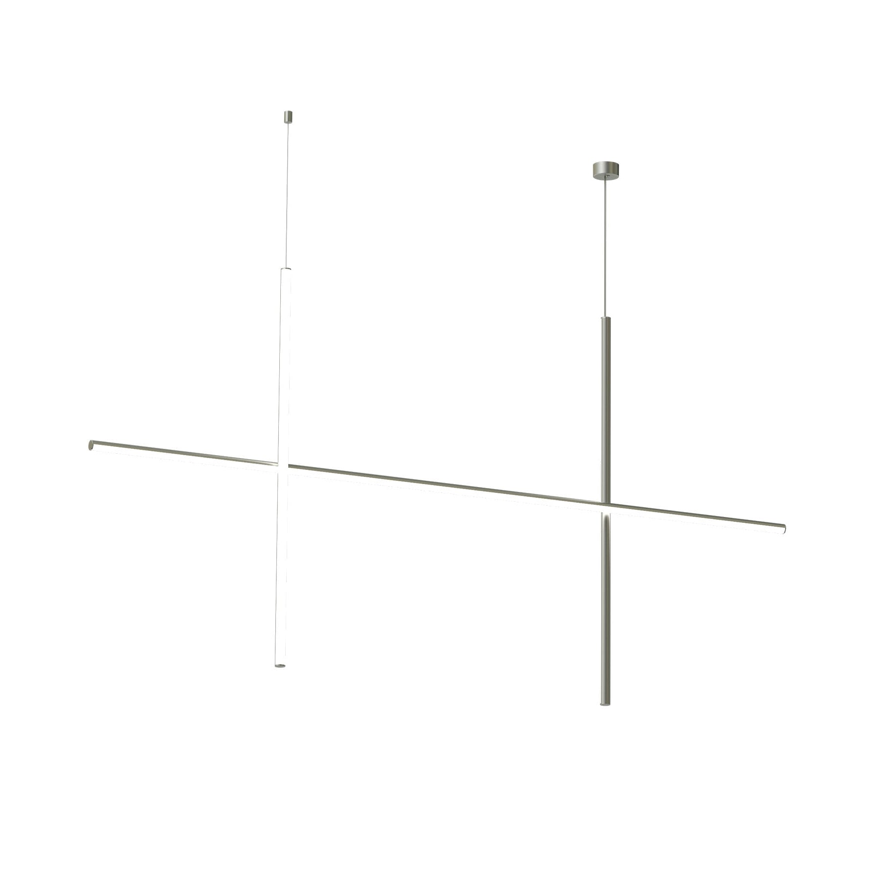 Lampa wisząca COORDINATES 2 CL III srebrny – Flos