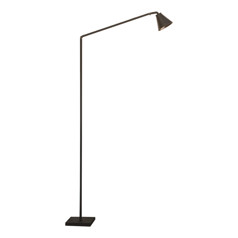 Floor lamp for reading UNTITLED CORE black