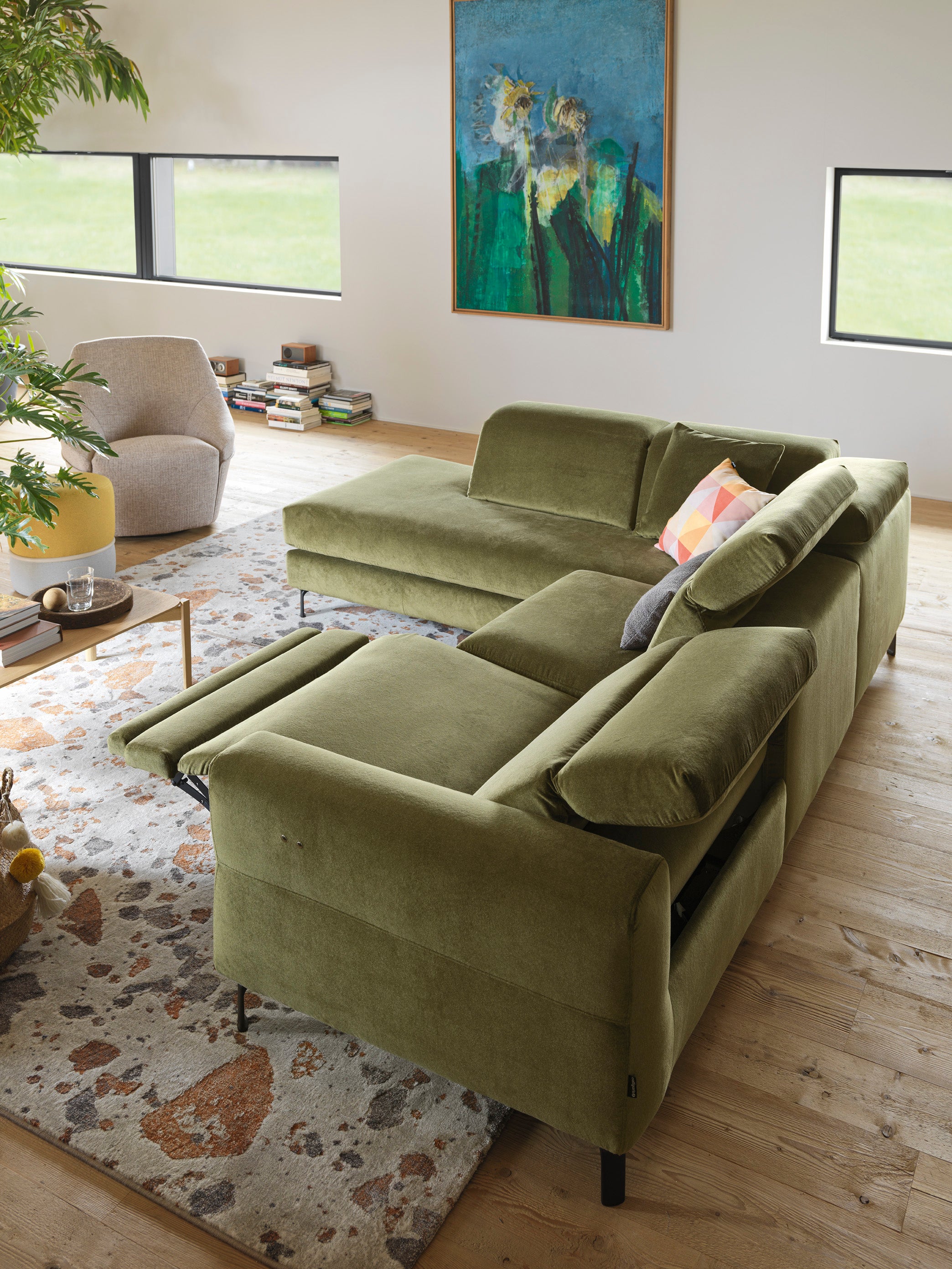 Narożnik lewostronny NORMA tapicerowany – sofa narożna