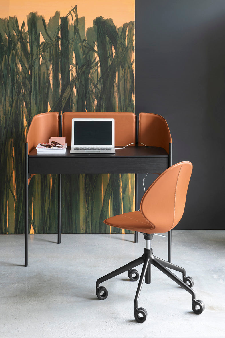 BASIL taupe office chair