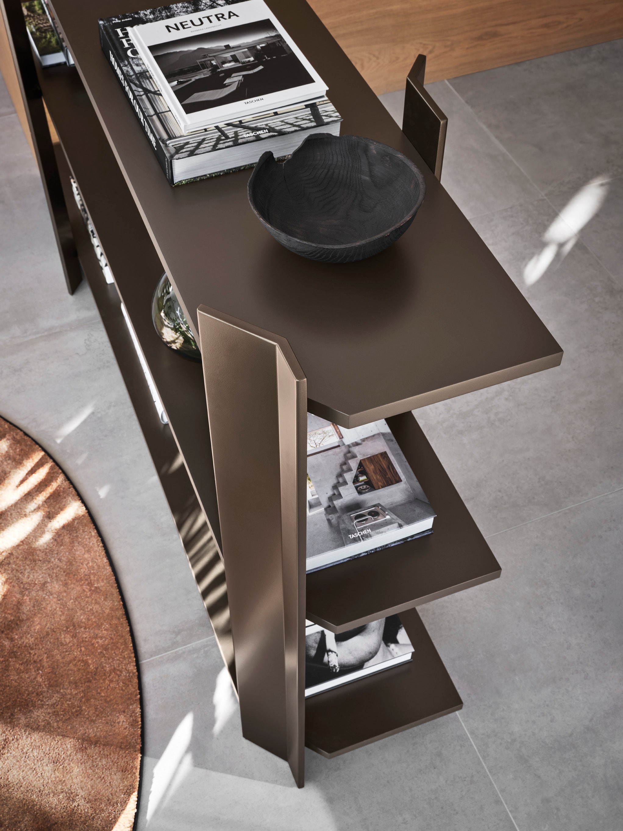 Bruine WU Boekenkast