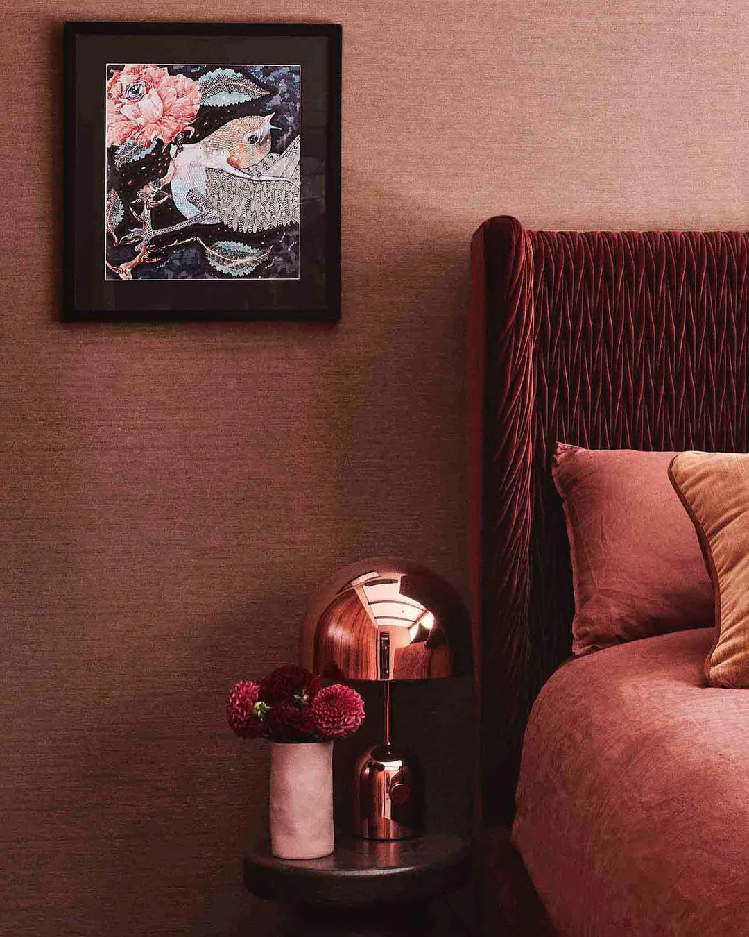 Tafellamp BELL koper