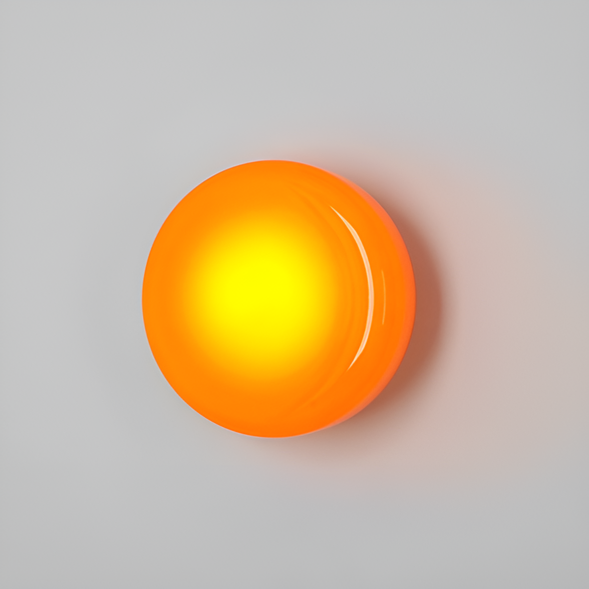 Wandlamp BONBON oranje
