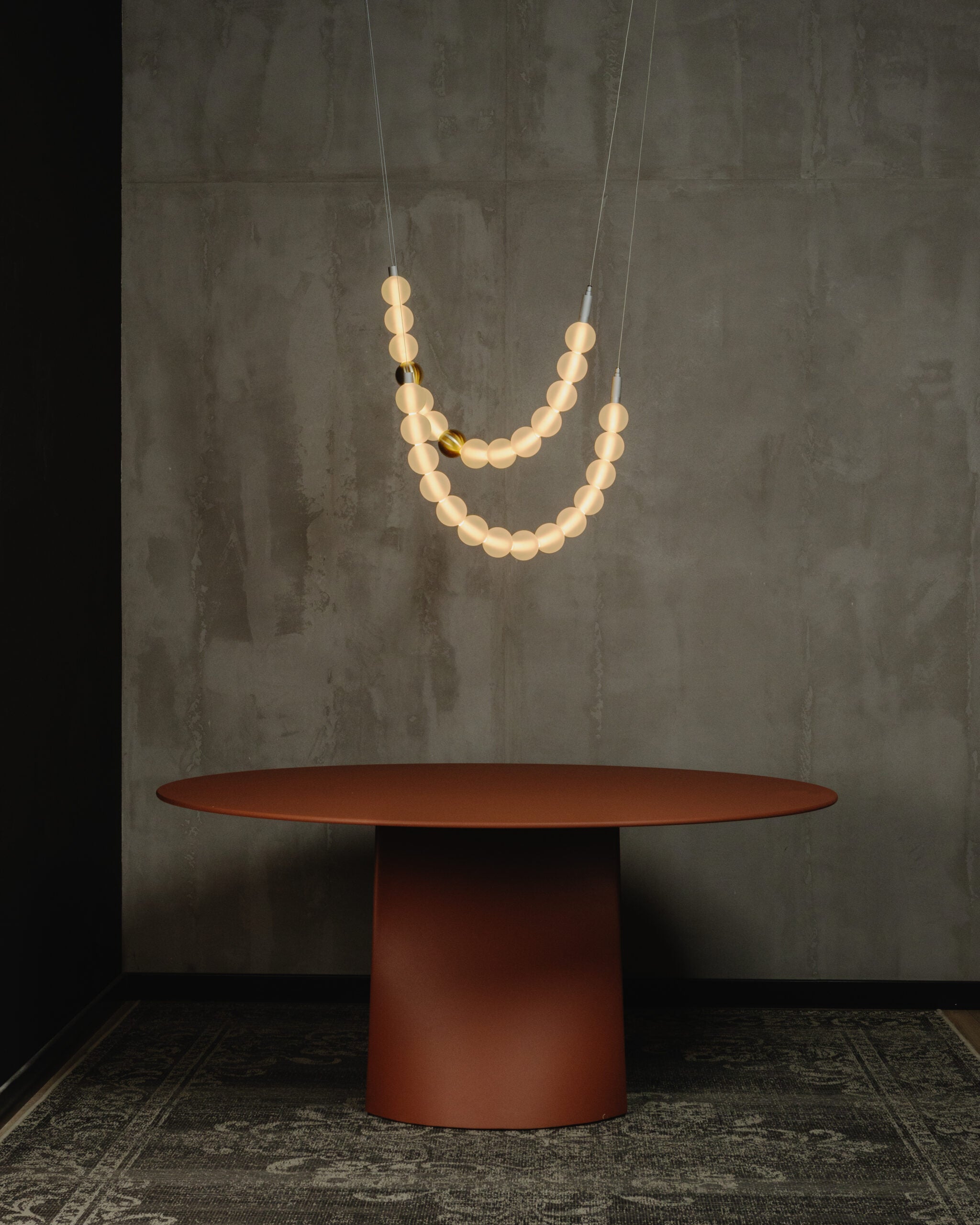 Hanglamp DAISY geblazen glas