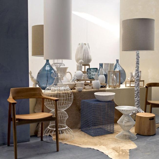 Dekoracja COCKATOO biała porcelana Pols Potten Eye on Design