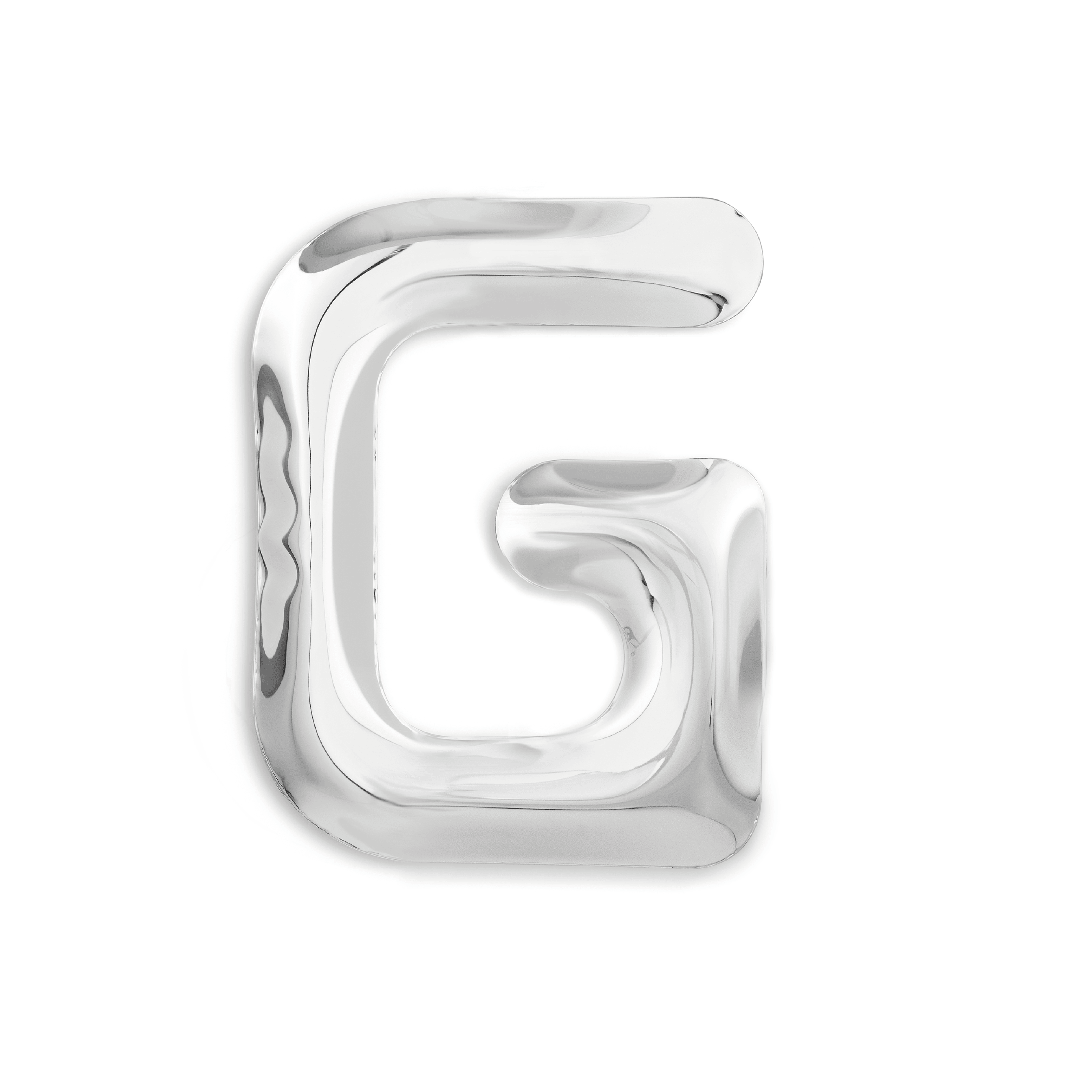 Dekoracja litera alfabetu FIDU inox Zieta Studio G Eye on Design