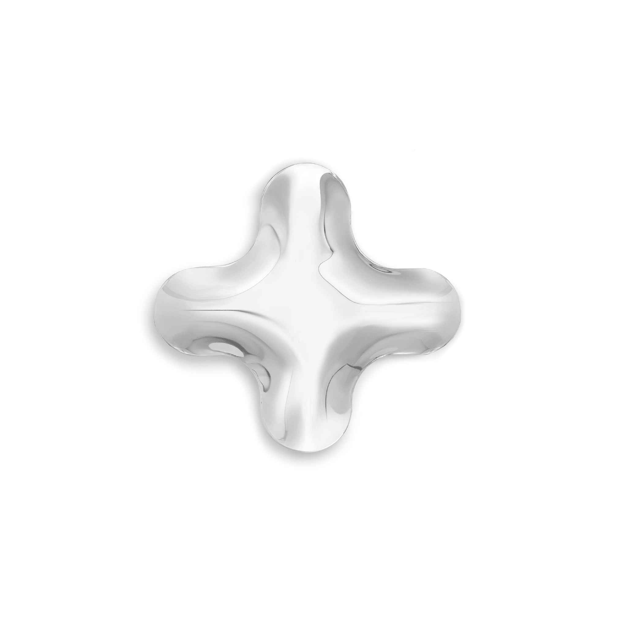 Dekoracja litera alfabetu FIDU inox Zieta Studio + Eye on Design