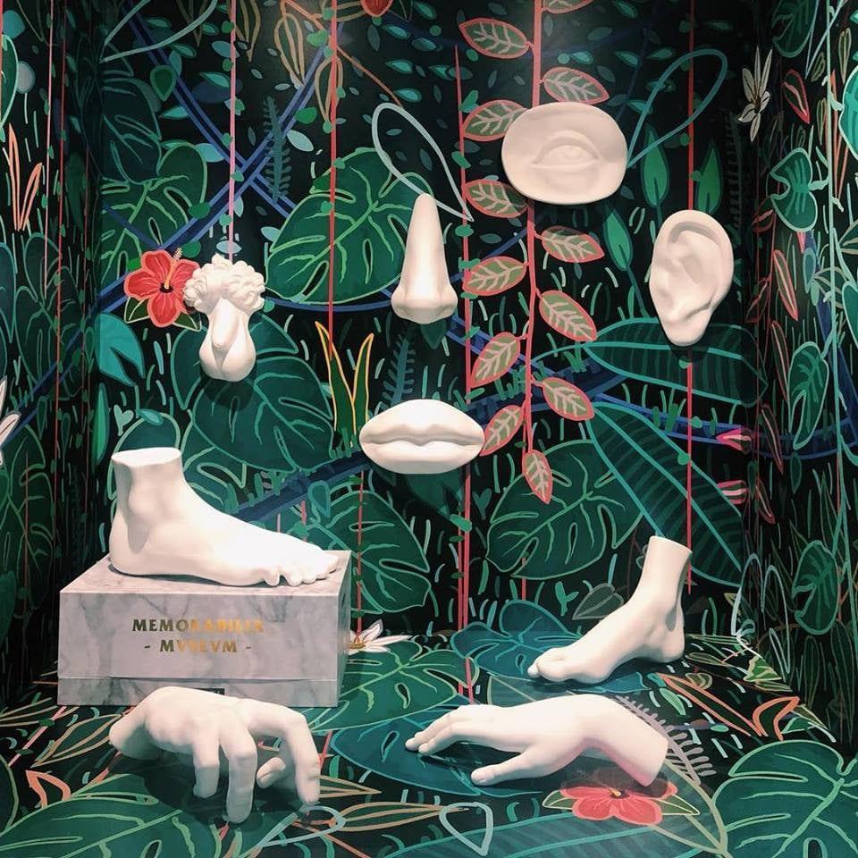 Dekoracja MEMORABILIA MVSEVM FEMALE HAND biały Seletti Eye on Design