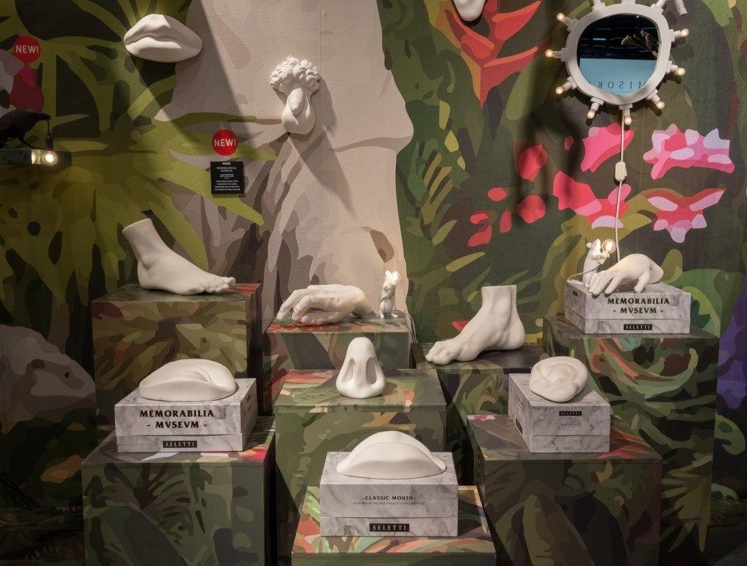 Dekoracja MEMORABILIA MVSEVM NOSE biały Seletti Eye on Design