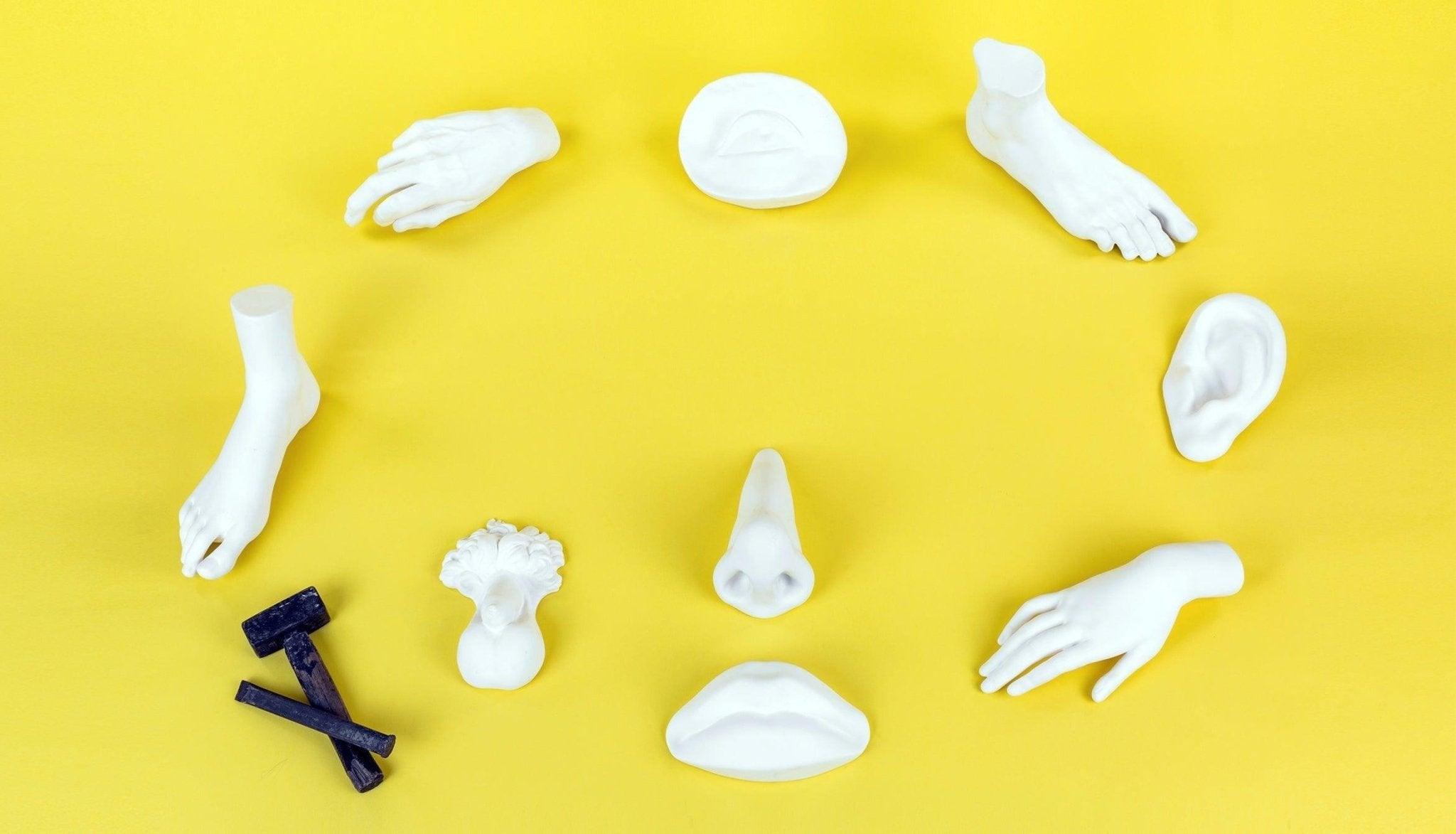 Dekoracja MEMORABILIA MVSEVM PENIS biały Seletti Eye on Design