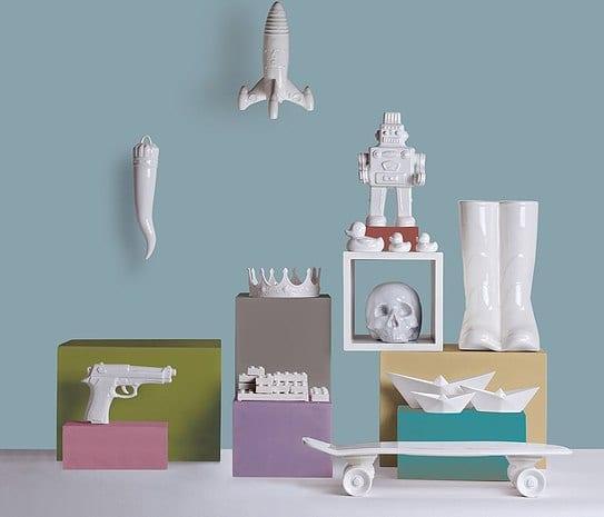 Dekoracja MEMORABILIA MY GUN biały Seletti Eye on Design