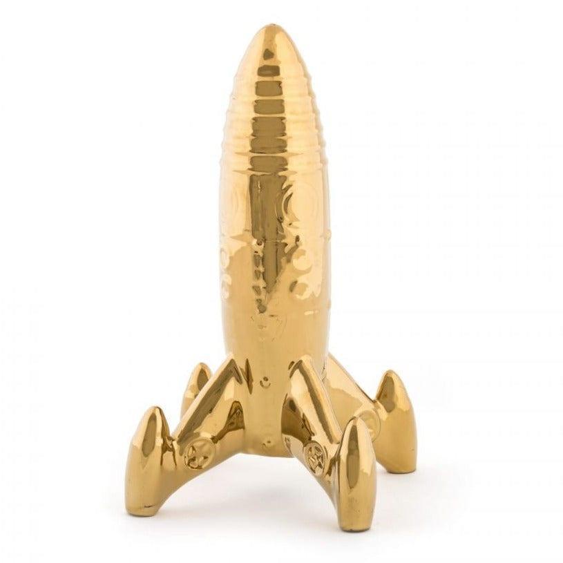 Dekoracja MEMORABILIA MY SPACESHIP złoty Seletti Eye on Design