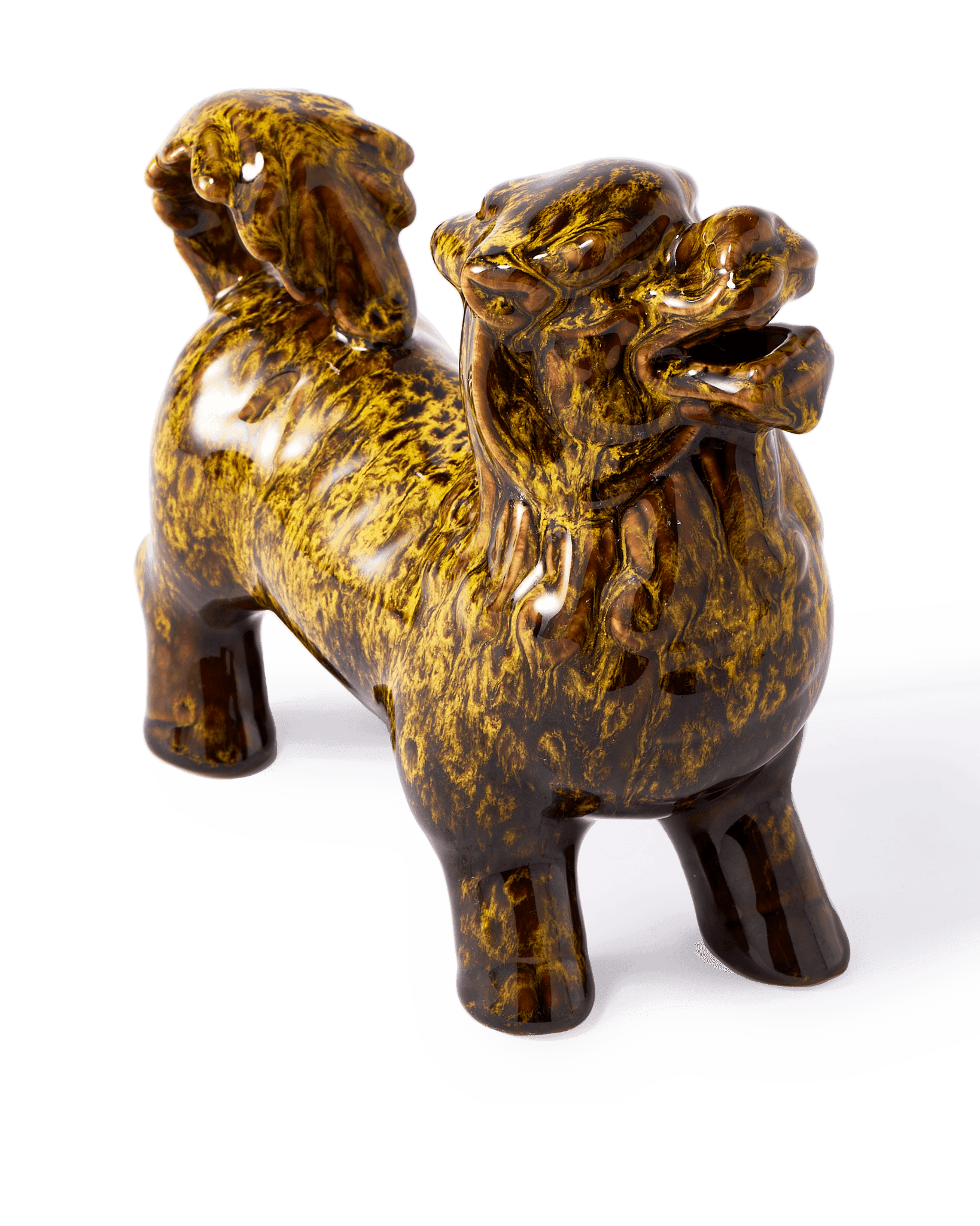 Dekoracja OILIN brązowa porcelana Pols Potten Eye on Design