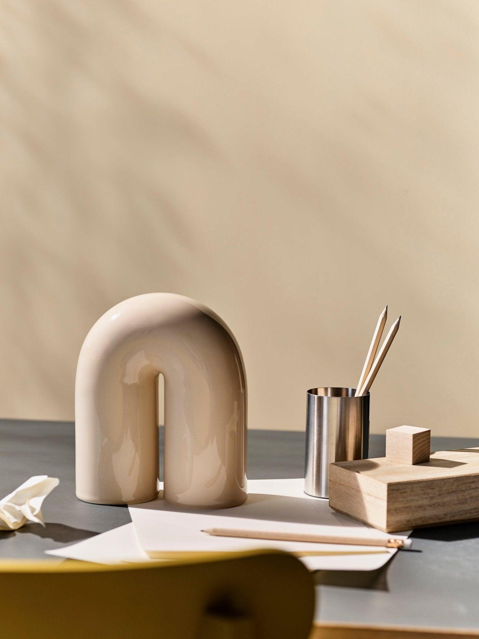 Dekoracja PAIPA pastelowy beżowy Lucie Kaas Eye on Design