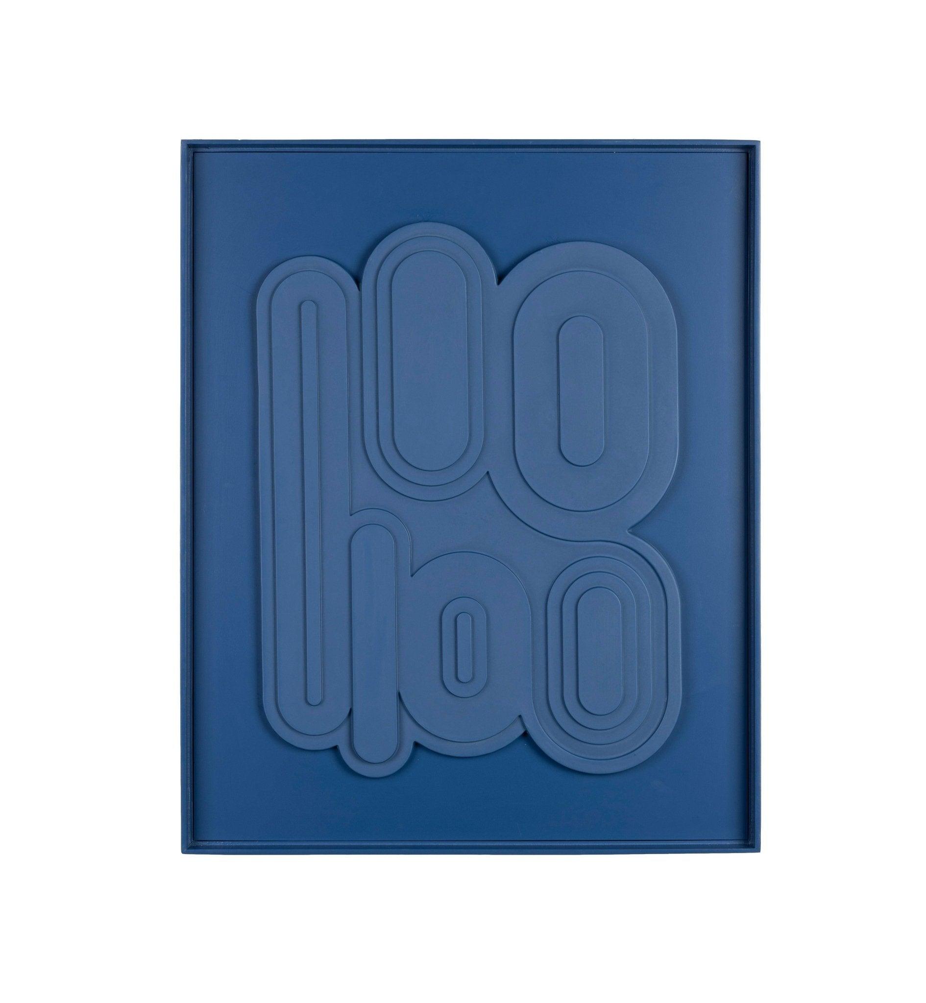 Dekoracja ścienna AUGUST niebieski Zuiver Eye on Design