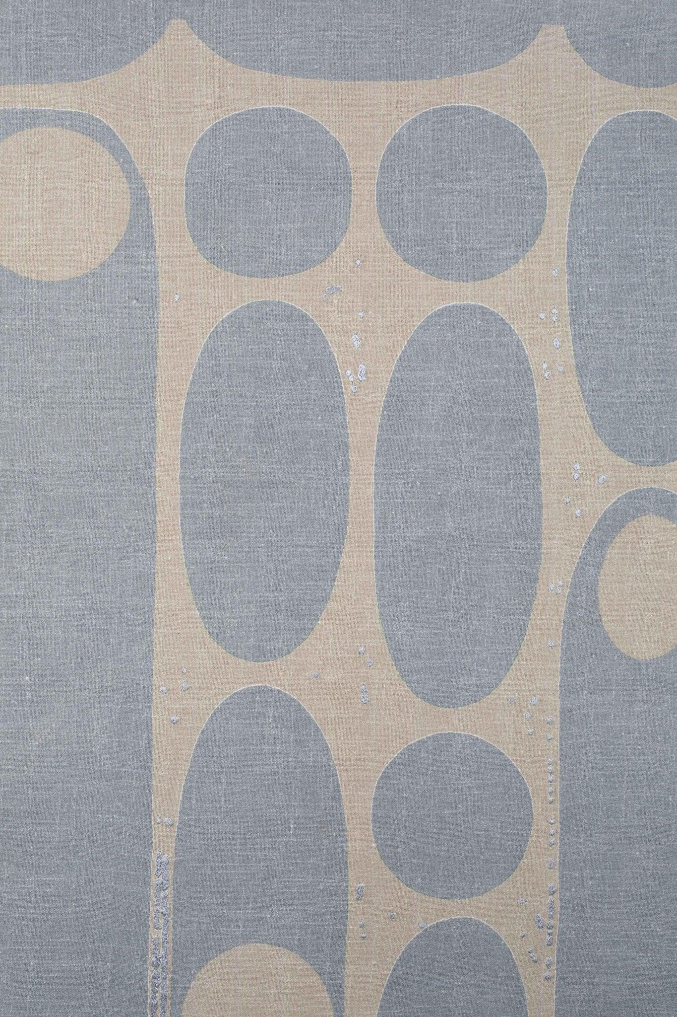 Dekoracja ścienna GALAXY błękitna tkanina Zuiver Eye on Design