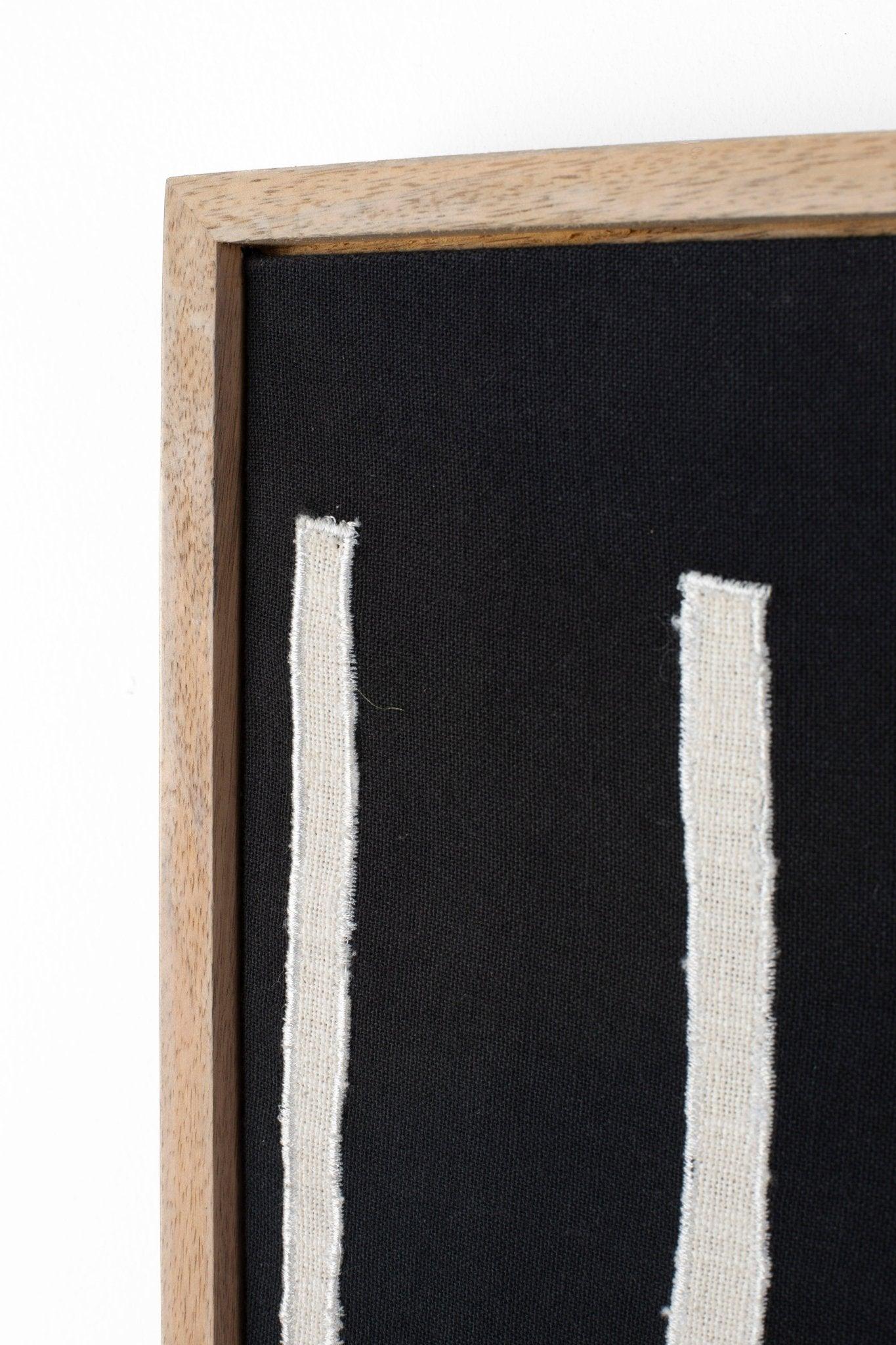 Dekoracja ścienna HALO czarna bawełna Zuiver Eye on Design