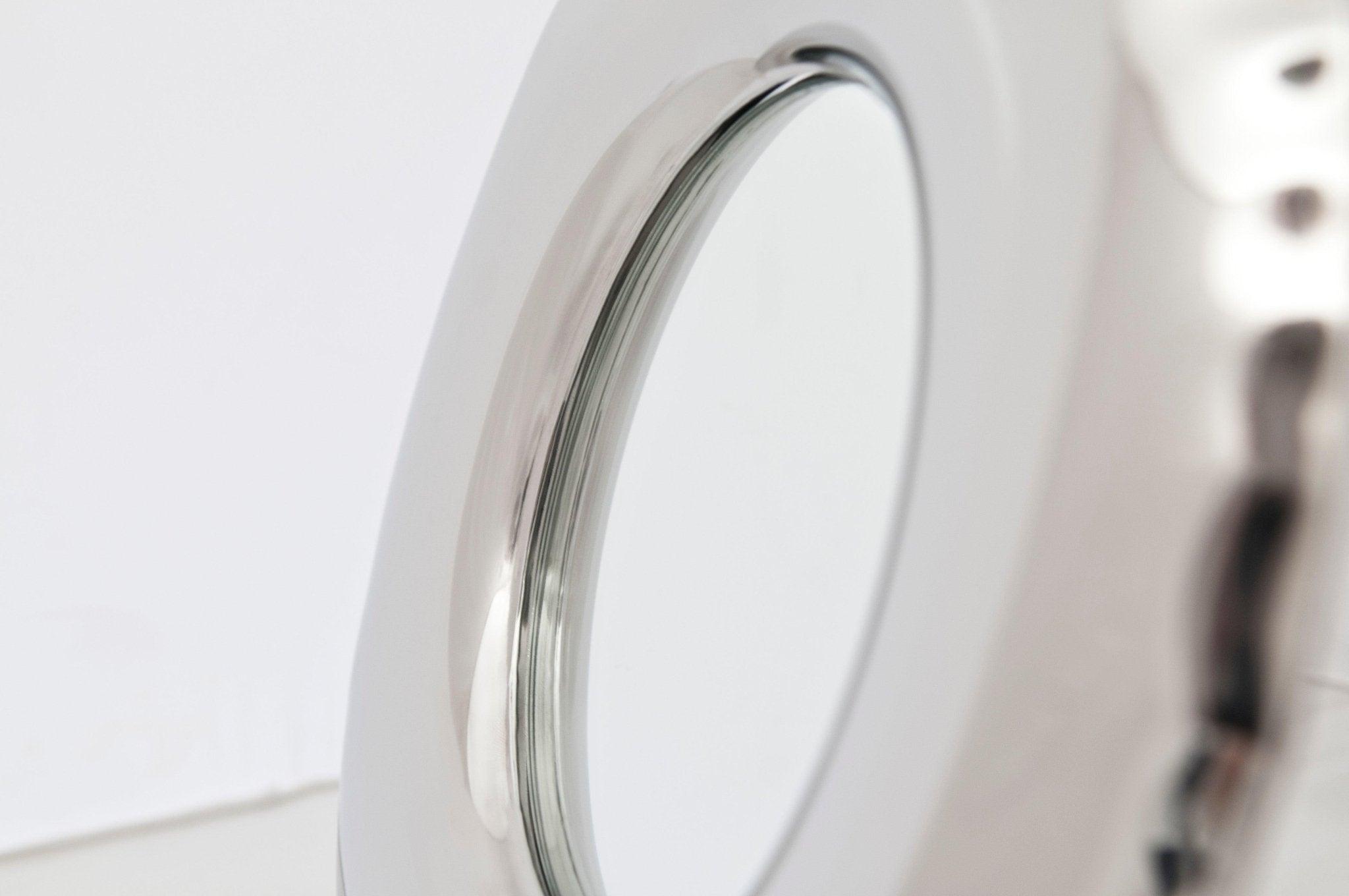 Dekoracyjne lustro RONDEL inox Zieta Studio Eye on Design