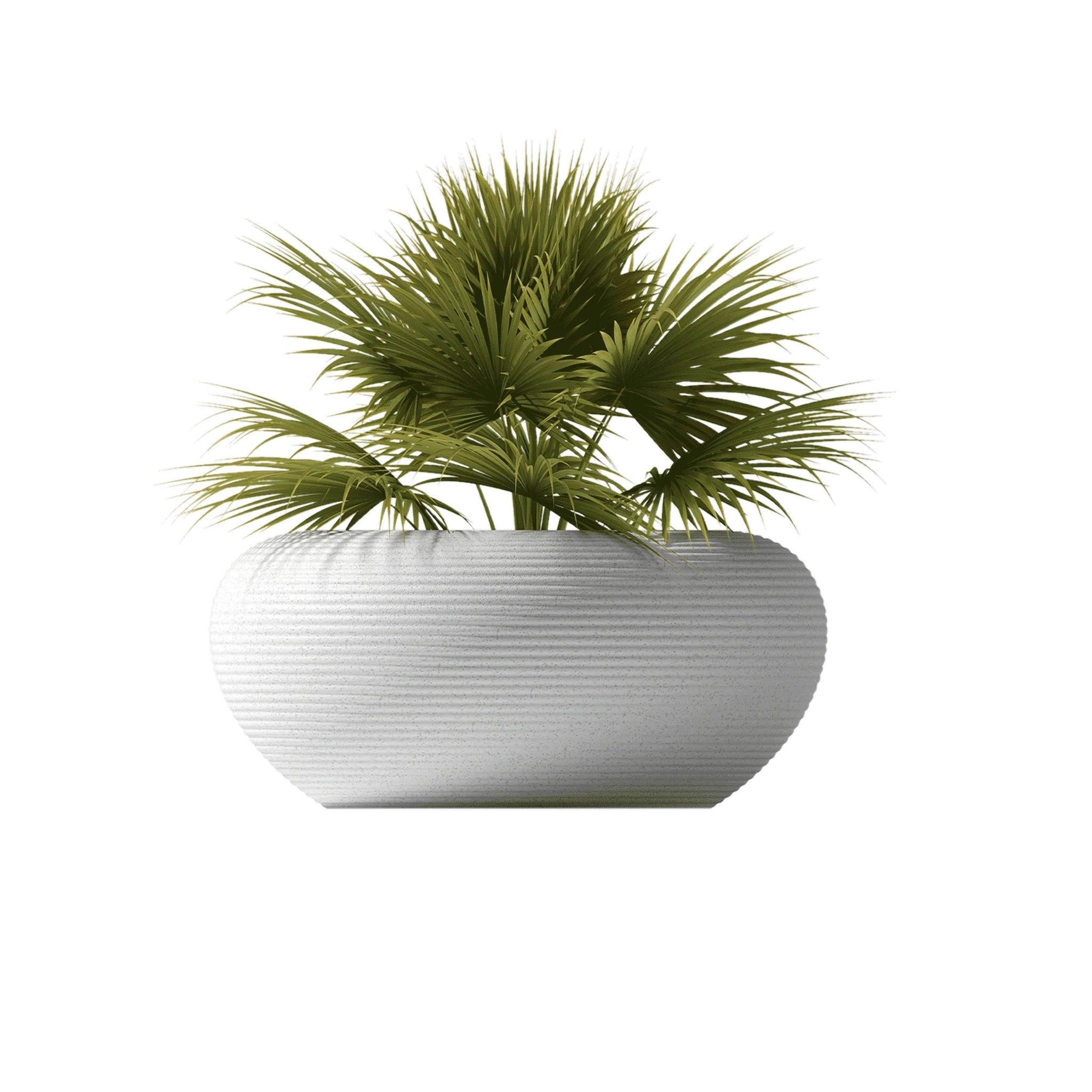 Donica zewnętrzna NAMI biały Qeeboo Eye on Design