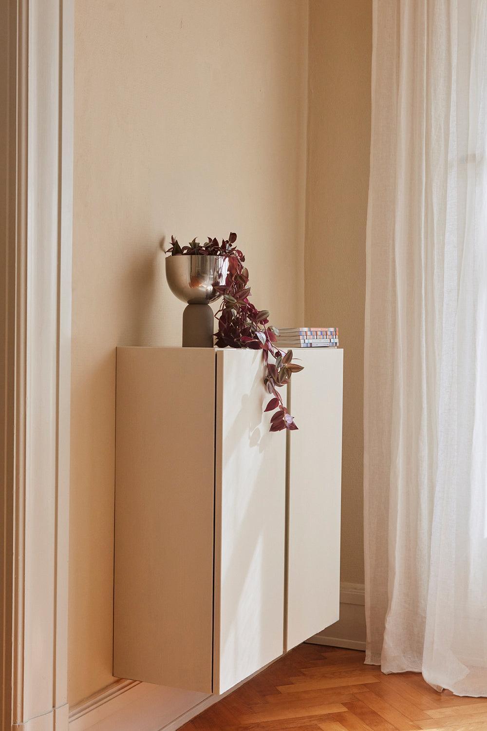 Doniczka TORUS beżowy AYTM Eye on Design